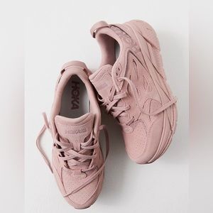 Hoka Clifton L Suede Sneakers